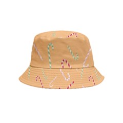 Sweet Christmas Candy Inside Out Bucket Hat (kids)