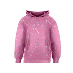 Sweet Christmas Candy Kids  Pullover Hoodie by SychEva