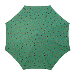 Christmas Elements For The Holiday Golf Umbrellas by SychEva