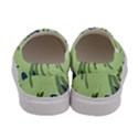 Folk flowers print Floral pattern Ethnic art Women s Canvas Slip Ons View4