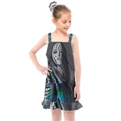 Glitch Witch Kids  Overall Dress by MRNStudios