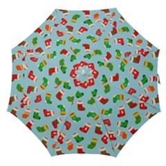 Christmas Socks Straight Umbrellas by SychEva