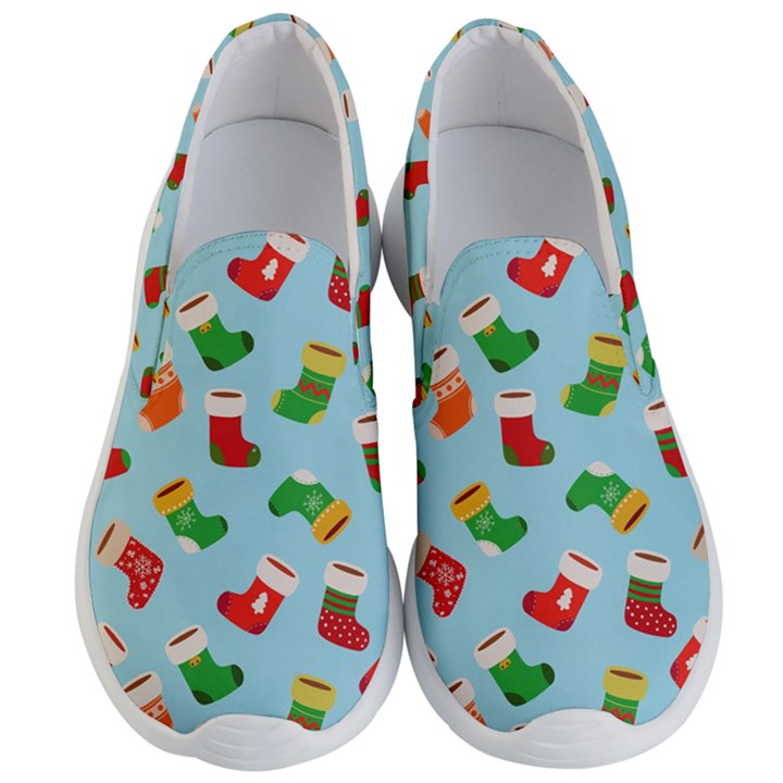 Christmas Socks Men s Lightweight Slip Ons