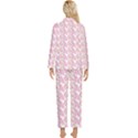 Floral Womens  Long Sleeve Pocket Pajamas Set View2