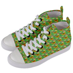 Fruits Women s Mid-top Canvas Sneakers by Sparkle