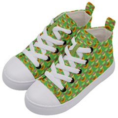 Fruits Kids  Mid-top Canvas Sneakers by Sparkle