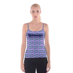 Pattern Spaghetti Strap Top