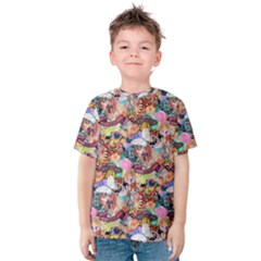 Retro Color Kids  Cotton Tee