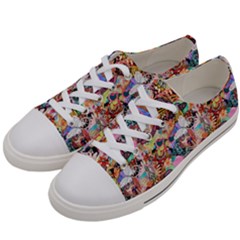 Retro Color Women s Low Top Canvas Sneakers