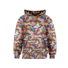 Retro Color Kids  Pullover Hoodie by Sparkle