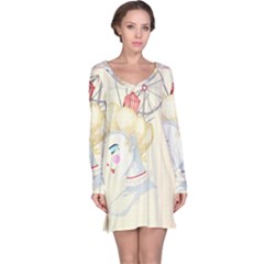 Clown Maiden Long Sleeve Nightdress by Limerence