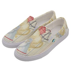 Clown Maiden Men s Canvas Slip Ons by Limerence