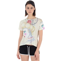 Clown Maiden Open Back Sport Tee by Limerence
