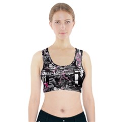 Cavities Sports Bra With Pocket by MRNStudios