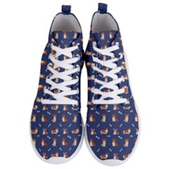 Corgi  Men s Lightweight High Top Sneakers by SychEva