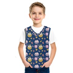 Autumn Pumpkins Kids  Basketball Tank Top by SychEva