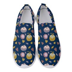 Autumn Pumpkins Women s Slip On Sneakers by SychEva