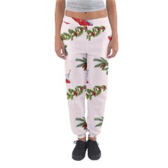 Rowan Branches And Spruce Branches Women s Jogger Sweatpants by SychEva