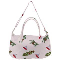 Rowan Branches And Spruce Branches Removal Strap Handbag by SychEva