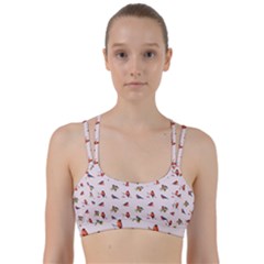 Bullfinches Sit On Branches Line Them Up Sports Bra by SychEva