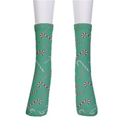 Sweet Christmas Candy Men s Crew Socks