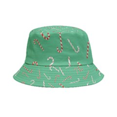 Sweet Christmas Candy Inside Out Bucket Hat by SychEva