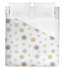 Magic Snowflakes Duvet Cover (Queen Size)