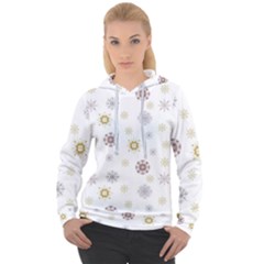 Magic Snowflakes Women s Overhead Hoodie