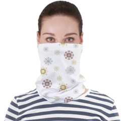 Magic Snowflakes Face Seamless Bandana (Adult)