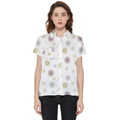 Magic Snowflakes Short Sleeve Pocket Shirt