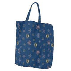 Magic Snowflakes Giant Grocery Tote by SychEva