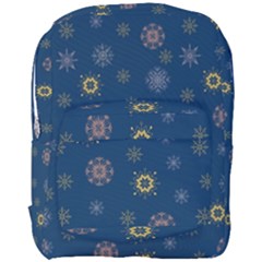 Magic Snowflakes Full Print Backpack by SychEva