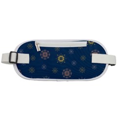 Magic Snowflakes Rounded Waist Pouch by SychEva