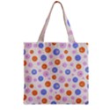 Colorful Balls Zipper Grocery Tote Bag View2