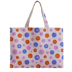 Colorful Balls Zipper Mini Tote Bag by SychEva