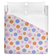 Colorful Balls Duvet Cover (queen Size) by SychEva