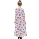 Colorful Balls Kids  Quarter Sleeve Maxi Dress View2