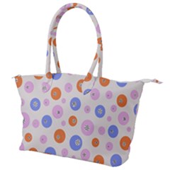 Colorful Balls Canvas Shoulder Bag by SychEva