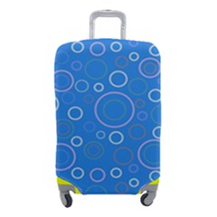 Circles Luggage Cover (small) by SychEva