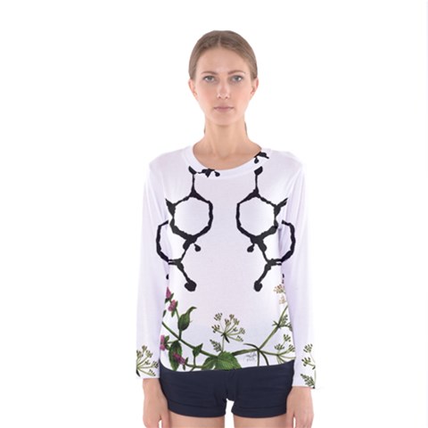 Chirality Women s Long Sleeve Tee by Limerence