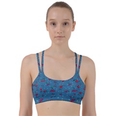 Red Cherries Athletes Line Them Up Sports Bra