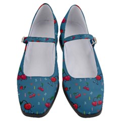Red Cherries Athletes Women s Mary Jane Shoes