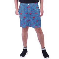 Red Cherries Athletes Men s Pocket Shorts