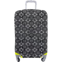 Black Lace Luggage Cover (large) by SychEva