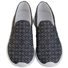 Black Lace Men s Lightweight Slip Ons by SychEva