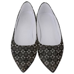 Black Lace Women s Low Heels