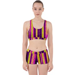 Warped Stripy Dots Work It Out Gym Set by essentialimage365