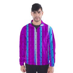 Warped Stripy Dots Men s Windbreaker by essentialimage365