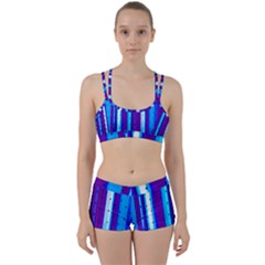 Warped Stripy Dots Perfect Fit Gym Set by essentialimage365