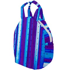 Warped Stripy Dots Travel Backpacks